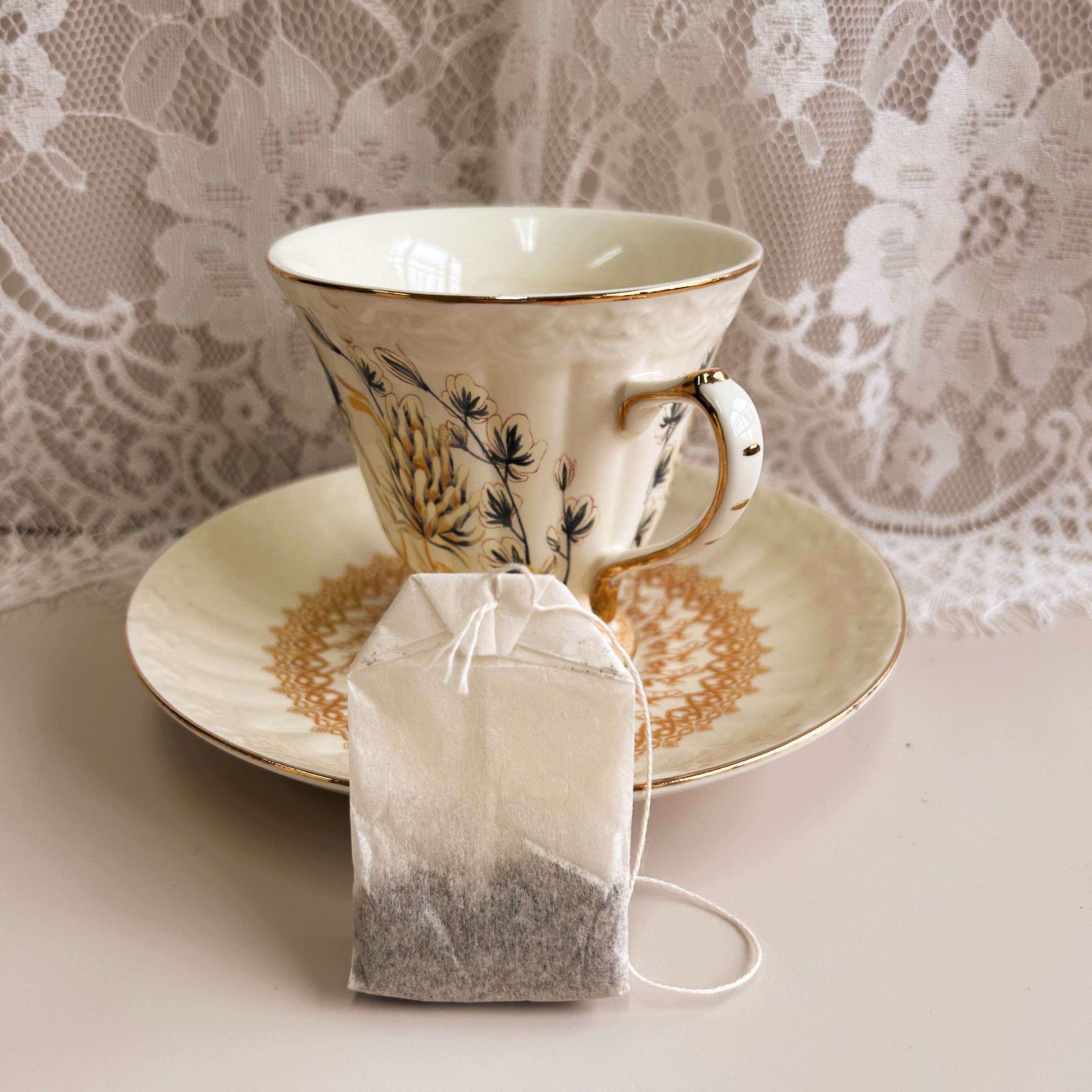 empty tea bag